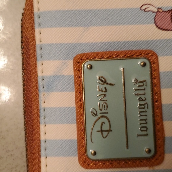 Disney Loungefly Wallet - Dumbo Stripes Brand New - Picture 7 of 9